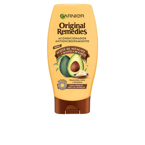 Garnier Original Remedies Avocado Und Shea Conditioner Anti Frizz Effekt