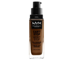 Nyx Professional Make Up Can't Stop Won't Stop Volldeckende Foundation Lang Anhaltende Makellose Matte