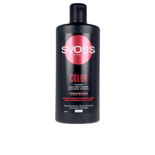 Syoss Color Tech Shampoo For Dyed Hair Color Seal Technology