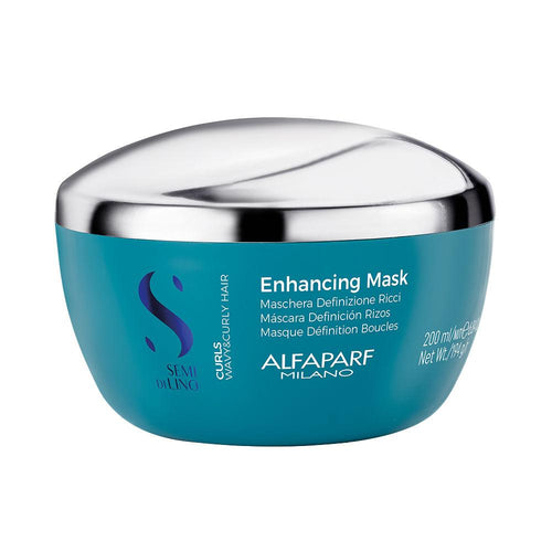 Alfaparf Milano Semi Di Lino Mascarilla Capilar Para Cabello Rizado Hidratación Profunda