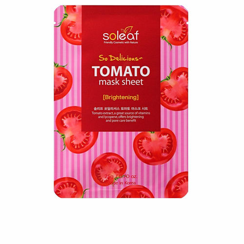 Soleaf Tomato Maschera Viso Illuminante Pelle Radiosa