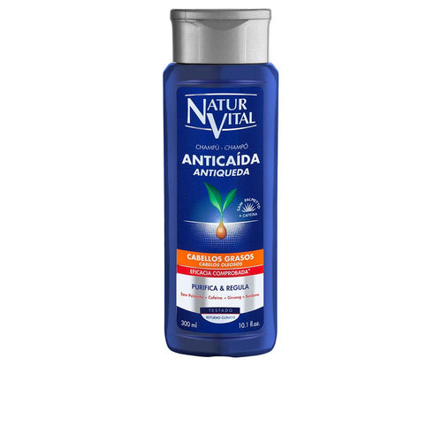 Natur Vital Champú Anticaída Shampoo Für Fettiges Haar Öl Ausgleich Wirkung