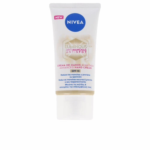 Nivea Luminous 630º Handcreme Anti Flecken SPF15 Intensiver Feuchtigkeitsschutz Und Pflege