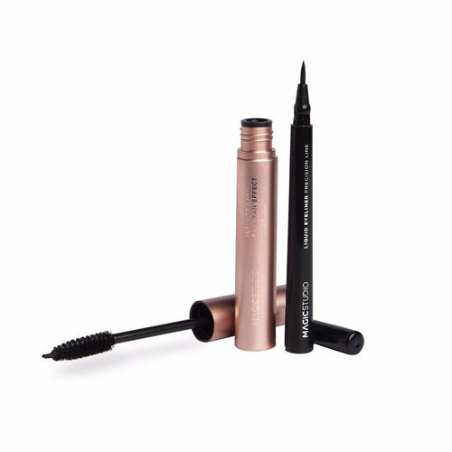 Magic Studio Ojos Magic Studio Eyeliner Liquido E Mascara Volumizzante Set Sguardo Magnetico Intenso