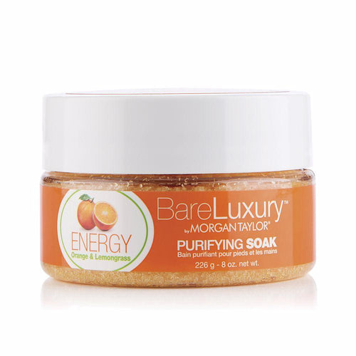 Morgan Taylor Bare Luxury Trattamento Da Bagno Energy Arancia E Lemongrass Boost Di Energia