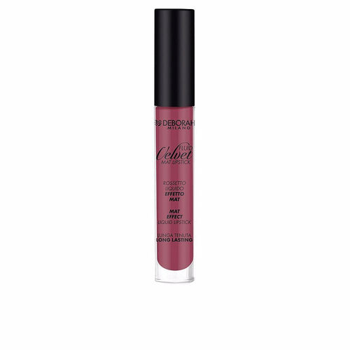Deborah Velvet Mat Rossetto Liquido Matte Senza Transfer Colori Vibranti Duraturi