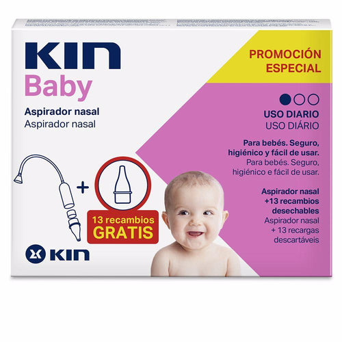 Kin Kin Baby Aspirador Nasal Para Bebés Eliminación Del Moco Sin Dolor