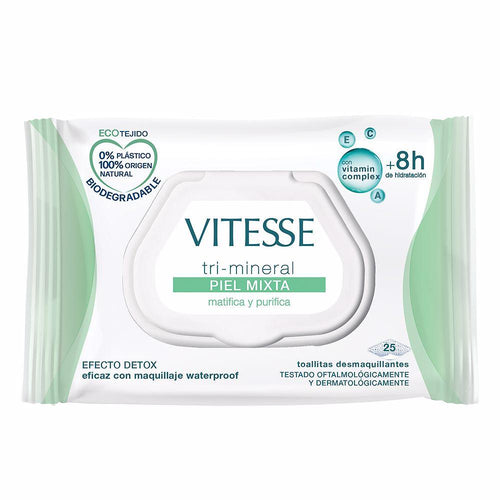 Vitesse Vitesse Cuidado Facial Make-Up Entferner Tücher Für Mischhaut