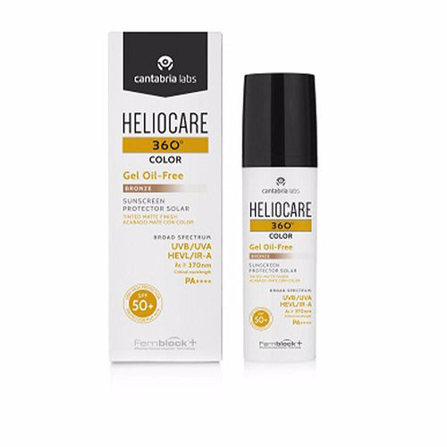 Heliocare Heliocare 360° Gel Soleil Teinté SPF50+ Sans Huile Protection Avancée Contre UV