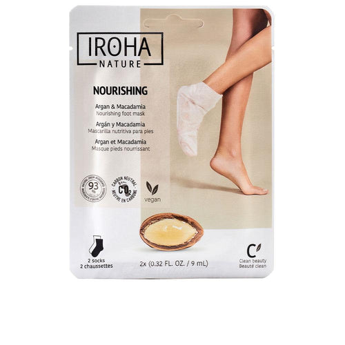 Iroha Argan & Macadamia Pflegende Socken Intensive Natürliche Pflege
