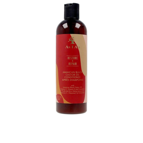 As I Am Restore And Repair Acondicionador De Aceite De Ricino Negro Jamaicano Hidrata Y Fortalece