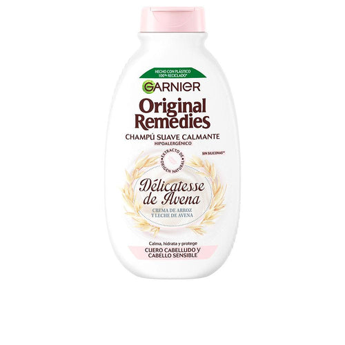 Garnier Original Remedies Shampooing Délicat Avoine Hydratation Naturelle Pour Cheveux Sains