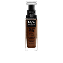 Nyx Professional Make Up Can't Stop Won't Stop Fondotinta Full Coverage Copertura Totale Lunga Durata
