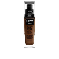 Nyx Professional Make Up Can't Stop Won't Stop Volldeckende Foundation Lang Anhaltende Makellose Matte