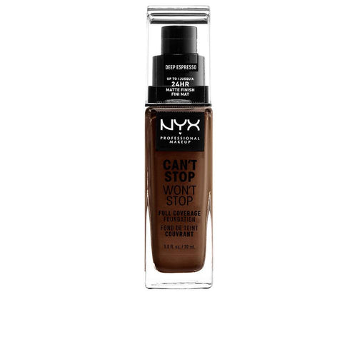 Nyx Professional Make Up Can't Stop Won't Stop Volldeckende Foundation Lang Anhaltende Makellose Matte