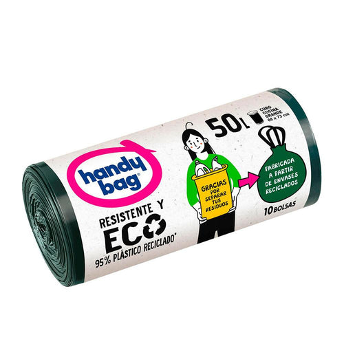 Albal Handy Bag Reciclada Sacco Per Rifiuti Eco Sostenibilità Garantita