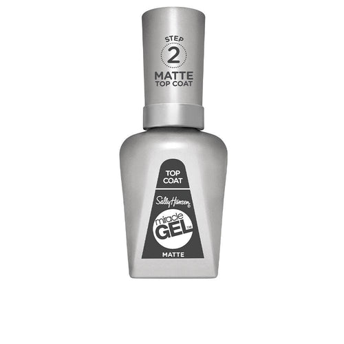 Sally Hansen Miracle Gel Top Coat Mate Secado Rápido Acabado Mate Perfecto