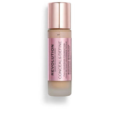 Revolution Make Up Conceal & Define Flüssigfoundation Volle Deckkraft Perfektion