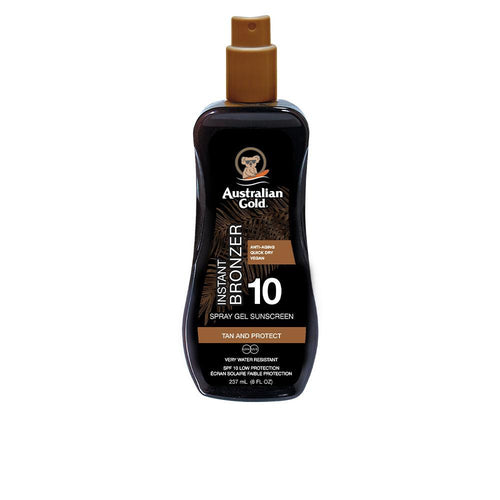 Australian Gold Sunscreen Crema Solare Spray Gel Con Effetto Abbronzante Istantaneo Idratazione Naturale Con Vitamina C