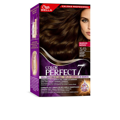Wella Color Perfect 7 Color Perfect 7 Coloration Capillaire Permanente Couverture Grise Parfaite