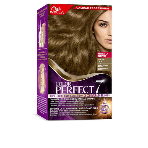 Wella Color Perfect 7 Color Perfect 7 Coloration Capillaire Permanente Couverture Grise Parfaite