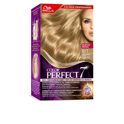 Wella Color Perfect 7 Color Perfect 7 Coloration Capillaire Permanente Couverture Grise Parfaite