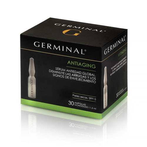 Germinal Acción Profunda Facial Ampoules Antiaging For Dry Skin Radiant Complexion