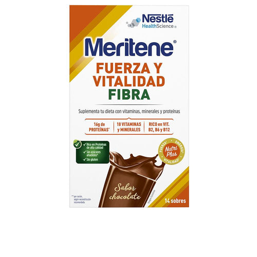 Meritene Fuerza Y Vitalidad Ernährungs Shake Schokolade Stärke Energie Und Faser