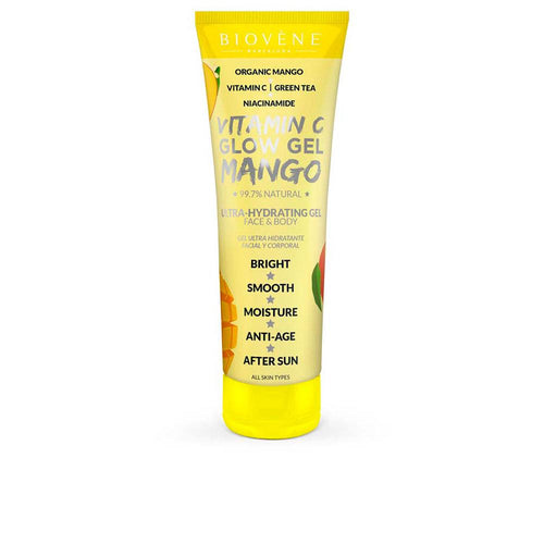 Biovène Vitamin C Glow Gel Mango Gesicht Und Körper Gel Ultimative Feuchtigkeitspflege