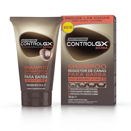 Just For Men Controlgx Bartshampoo Natürlich Graues Haar Reduziert