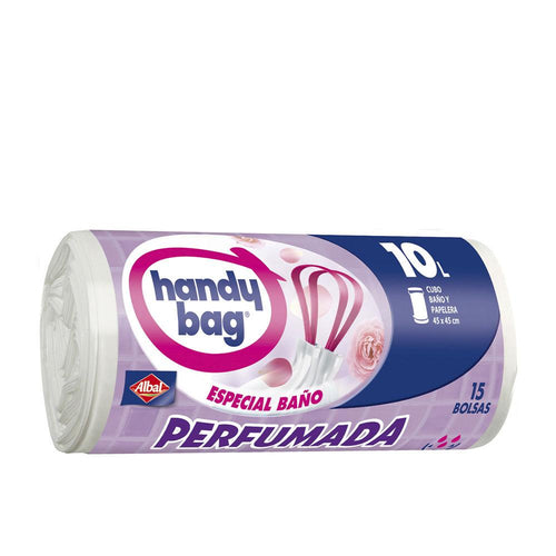 Albal Handy Bag Baño Sacchetto Rifiuti Profumato Controllo Odori Potente