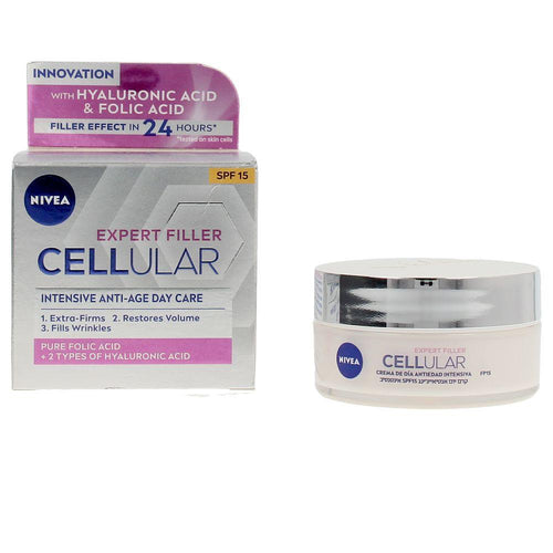 Nivea Nivea Cellular Cellular Filler Hyaluronsäure Und Folic Tagescreme Spf15 Tiefe Hydratisierung