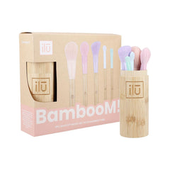 Ilū Bamboom Set De Brochas Makeup Pastel Eco Chic