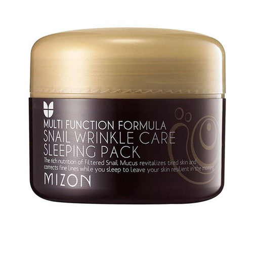 Mizon Snail Wrinkle Maschera Da Notte Per Una Pelle Radiosa