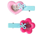Inca Inca Pinza Haarclip Heart And Flower Für Einen Bezaubernden Look