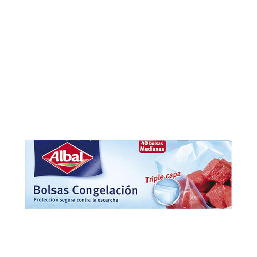 Albal Bolsa Congelacion Sacchetti Freezer Medium Protezione Contro Bruciature Del Freezer