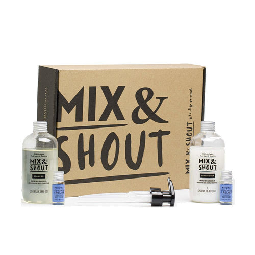 Mix & Shout Rutina Set Cura Capelli Calmante Benessere Immediato