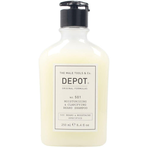 Depot Beard & Mustache Shampoo Per Barba E Baffi Idrata Purifica Rivitalizza