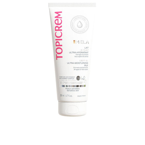 Topicrem Mela Körpermilch Ultra Feuchtigkeitsspendend Und Vereinheitlichend SPF15 Strahlende Und Hydratisierte Haut