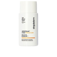 Singuladerm Xpertsun Urban Crema Solare Tinta SPF50 Luminosità Efficace Naturale