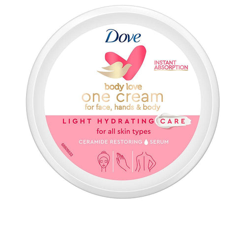 Dove Light Hydrating Cream Feuchtigkeitscreme Für Gesicht Körper Hände Lang Anhaltende Feuchtigkeit