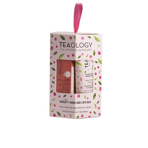 Teaology Black Rose Tea Set Cosmetico Mani E Labbra