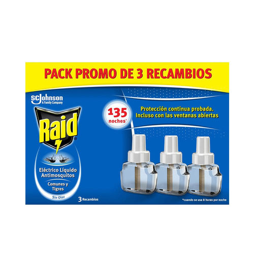 Raid Proteccion Antimosquitos Protezione Anti Zanzare Difesa 90 Notti Garantita