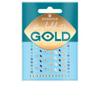 Essence Pegatinas Para Uñas Pegatinas Para Uñas Brillo Dorado Para Uñas