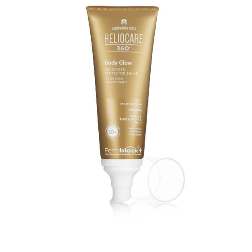 Heliocare Heliocare 360 Lozione Solare Body Glow Brillante Protezione Solare Totale