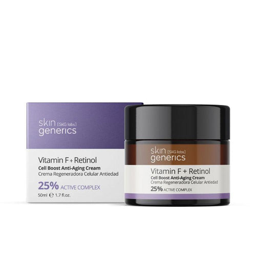 Skin Generics Vitamina F + Retinol Crema Antiaging Faciale Regenerazione E Luminosità