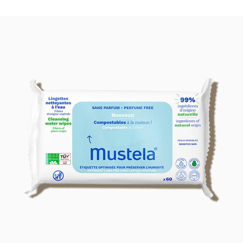 Mustela Bebé-Niño Salviette Per Pelle Sensibile Pulizia Naturale