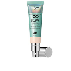 It Cosmetics Cc+ Natural Matte Base De Maquillaje En Crema Spf40 Control De Brillo 16 Horas