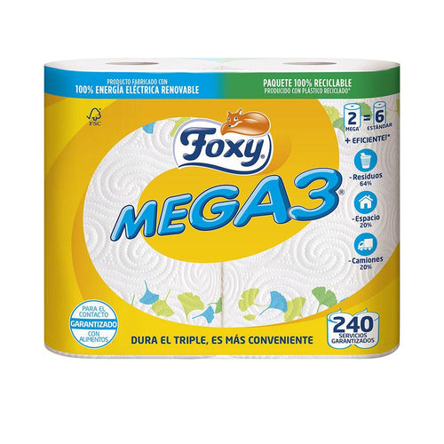 Foxy Mega3 Carta Per Cucina Tripla Durata Spazio Minimo Efficienza Massima