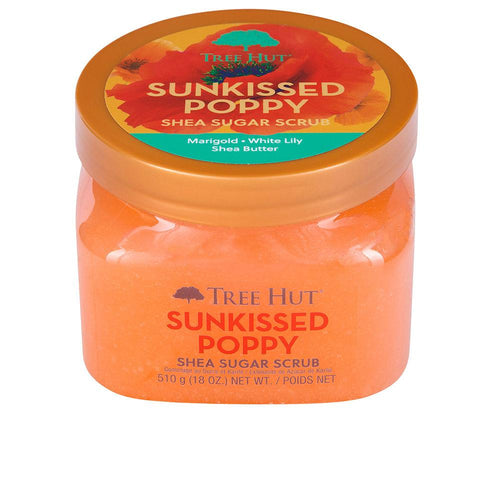 Tree Hut Sugar Scrubs Tanned Poppy Scrub Corpo Pelle Rinnovata E Radiosa